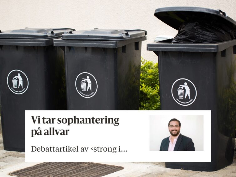 Vi tar sophantering på allvar